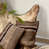 NOMAD Berber brown  cushion  50 x 50