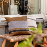 Oku Bruges Stripes Linen Cushion Cover