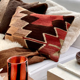 MATISSE Faux Fur Cushion, Brown