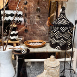 Berber Black Wool Basket XL