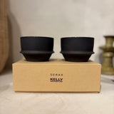 Kuro Coffee cup, set of 2