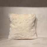 MATISSE Faux Fur Cushion, White