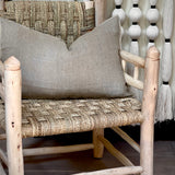 Léa Cushion Cover, Naturel