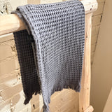 Pierre Guest Towel 30x50 Gray