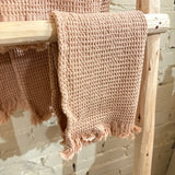 Pierre Guest Towel 30x50 Rose