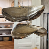 Noor White Brass Lamp