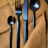 Midnight Cutlery 24PCS