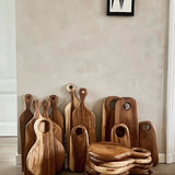 One of a Kind Wooden Tapas Board Round