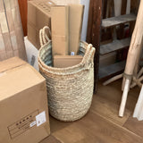 XL basket Palmleaves