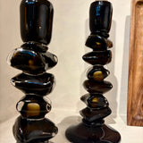 Crystal Candleholder S Oker