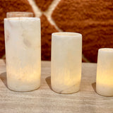 Zeina Alabaster Cilinder