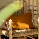 Léa Cushion Cover, Oker