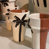 Palm Beldi Mug blk/white