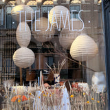 Seminyak Linen Hanging Lamp