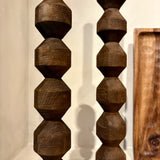 Beads candleholder 37cm