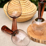 The James Wine glass