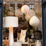Seminyak Linen Hanging Lamp