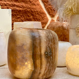 Zeina Alabaster Cup Tealight