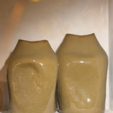 Vase Onda Dark Cream