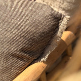 Henry cushion cover, Charbon