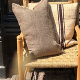 Henry cushion cover, Charbon