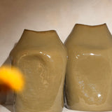 Vase Onda Dark Cream
