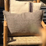 Henry cushion cover, Charbon