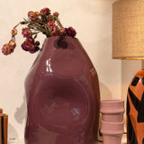 Vase Onda Aubergine
