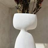 Reem Vase White