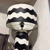 Wave Tablelamp Black/White
