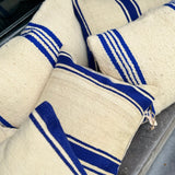 Nomad Cushion cover, Blue stripe