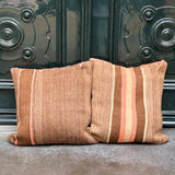 Nomad cushion cover, Brown/Pink