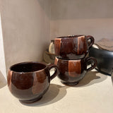 Cappu Brown Stripe Mug