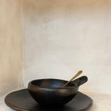 Blackpottery Jan Bowl With Handle